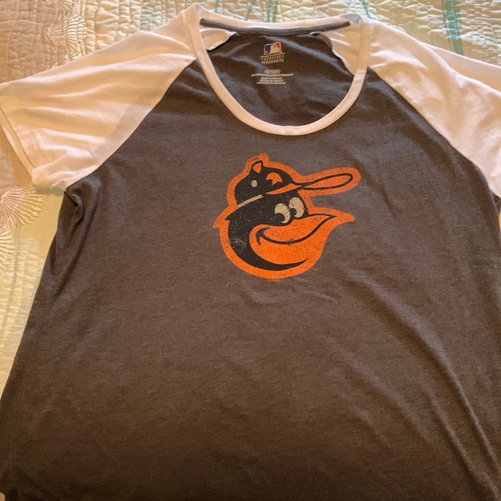 Ladies Baltimore Orioles short sleeve t shirt